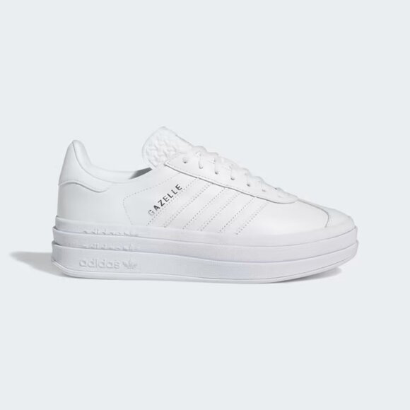 11W / 10M - [NEW] Women's adidas Gazelle Bold Shos 'White' IE5130 - Picture 1 of 8